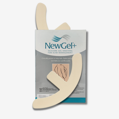 Parches de Silicón Beige NewGel+ en Forma de Ancla, 2 pzas